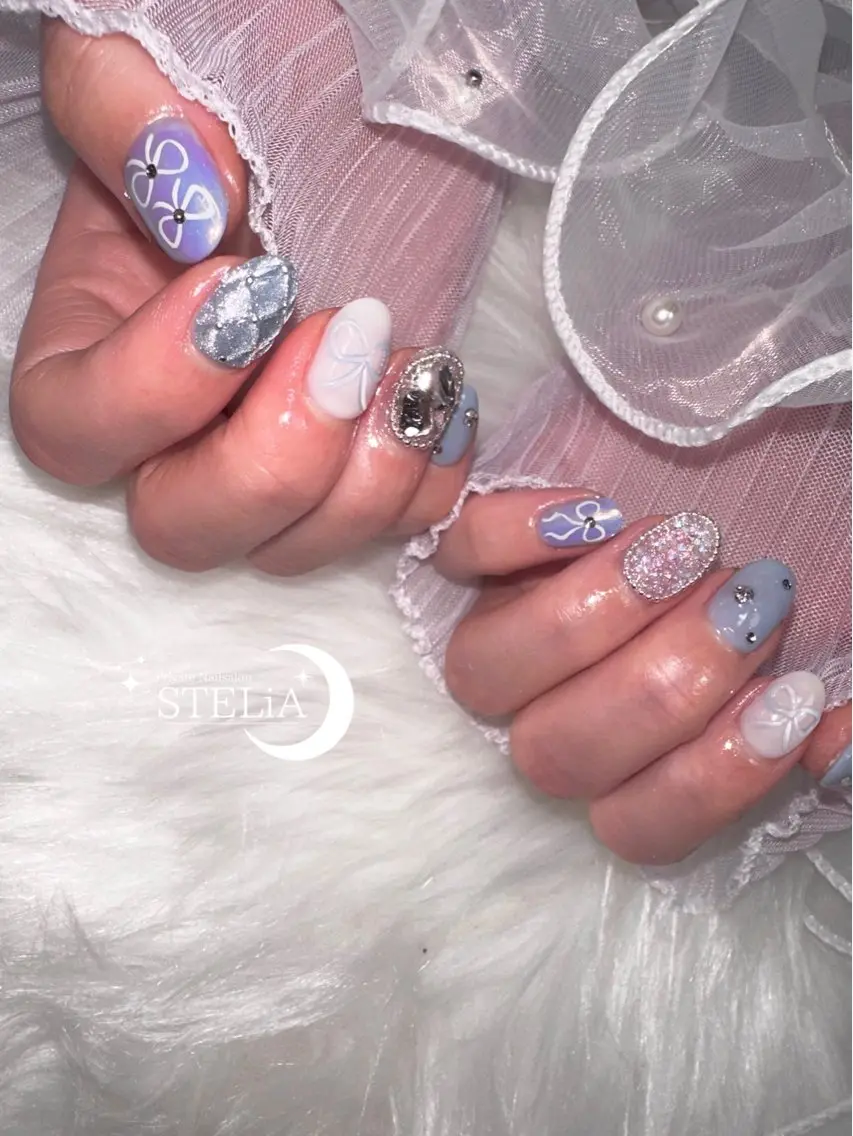 ネイル ハンドネイル Nailsalon STELiAのネイルデザイン