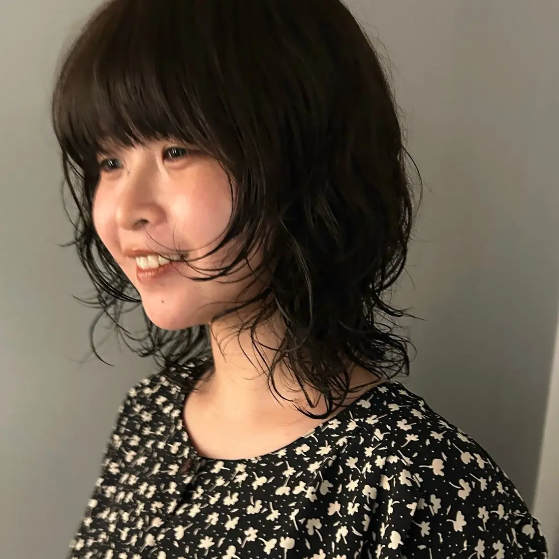 ミディアム パーマ 原宿/くるくるパーマ 🌴yacoのヘアスタイル