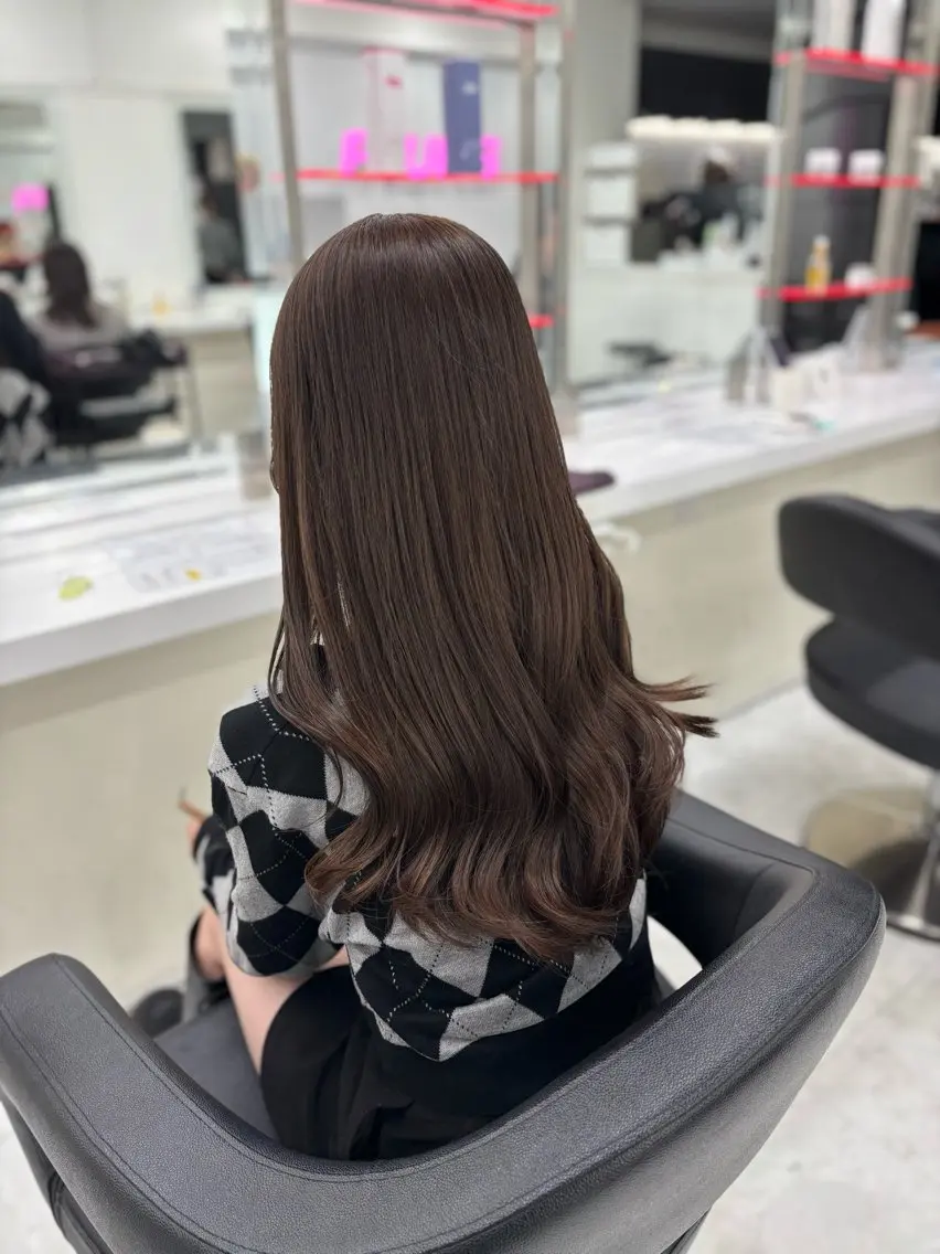 ロング カラー ヘアカラー トリートメント ヘアセット 透明感💕今っぽ似合 わせ𝐍𝐨. 𝟏のヘアスタイル