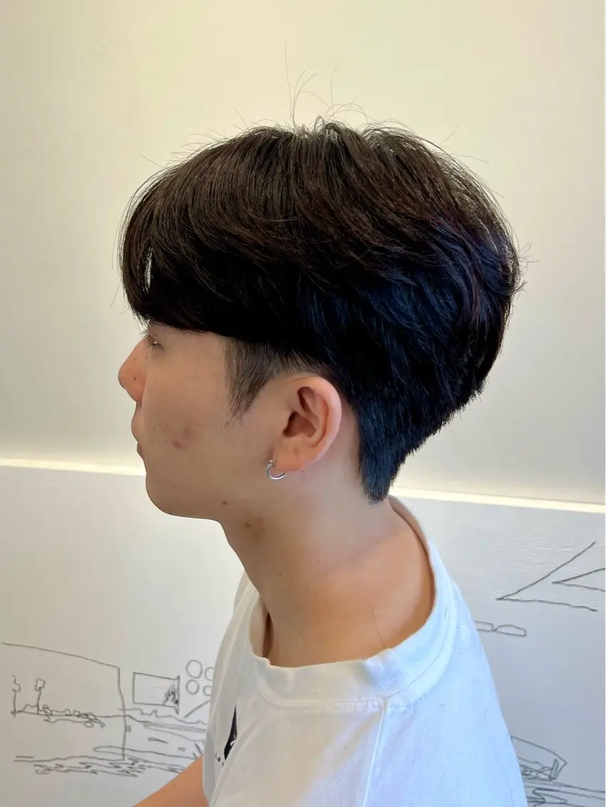 💎メンズカット+眉カット+炭酸バブル🫧の写真