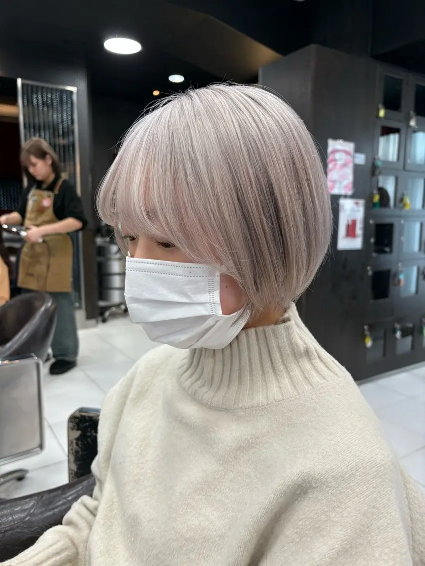 ショート 丸みショート ショートヘア トリートメント 🍑メンズモテヘア MOE🍑のヘアスタイル