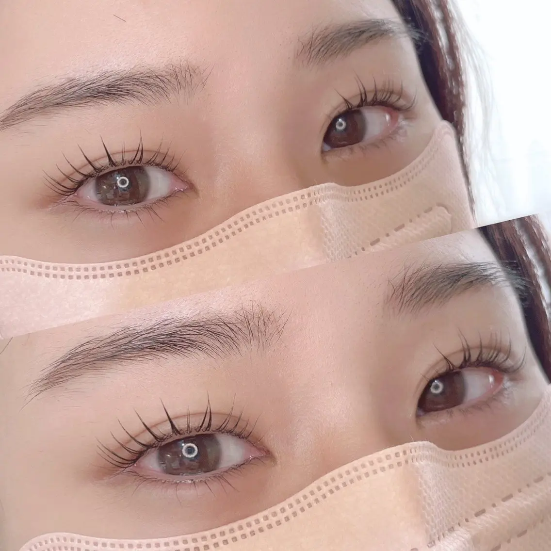 🎉ミニモご新規様限定🎉🌈まつ毛パーマ🌈アイシャンプー＆美容液コーティング仕上げ❣️¥4000の写真