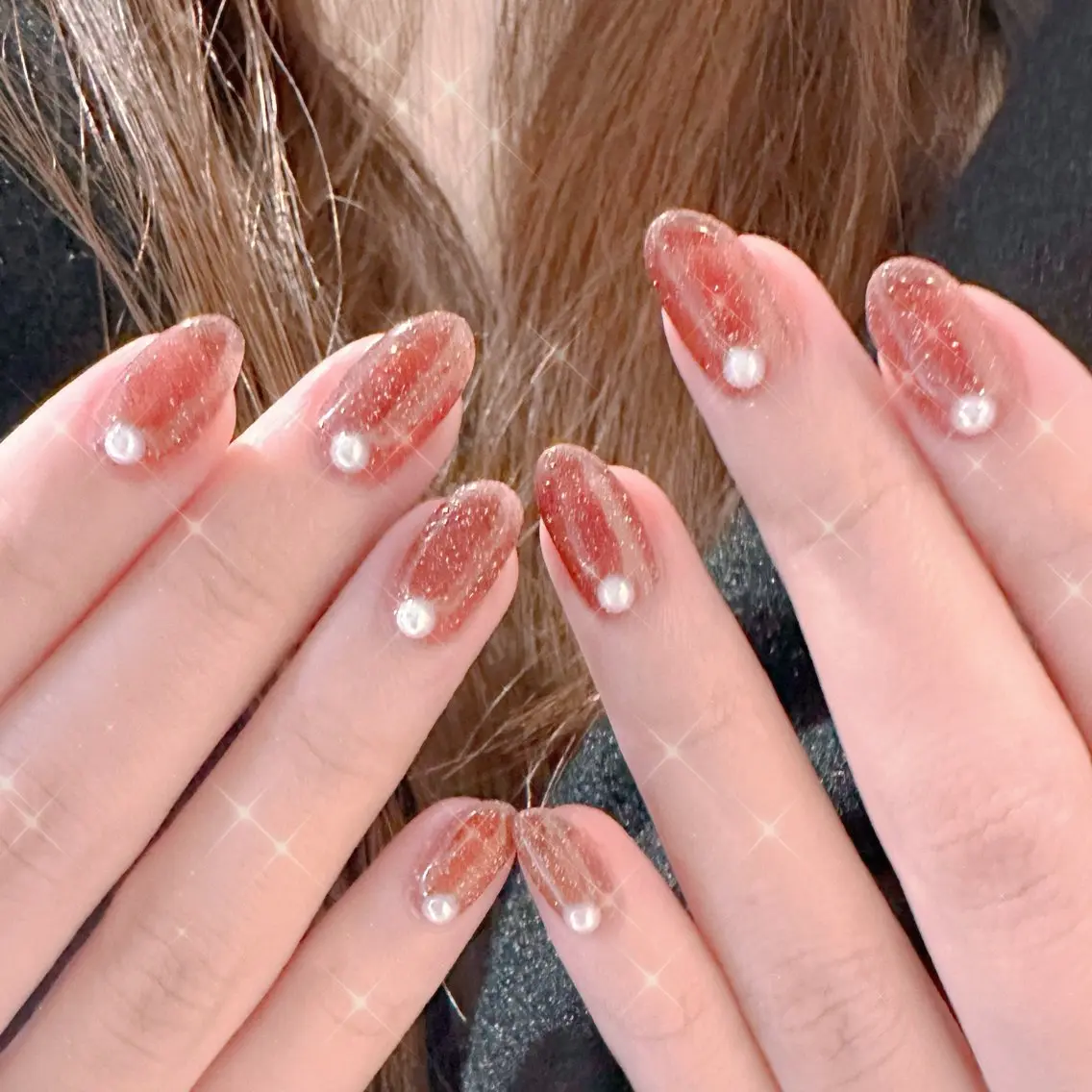 🌈本日限定👑大人気✨マグネットorフラッシュネイル🧲📸初回オフ無料🍀の写真