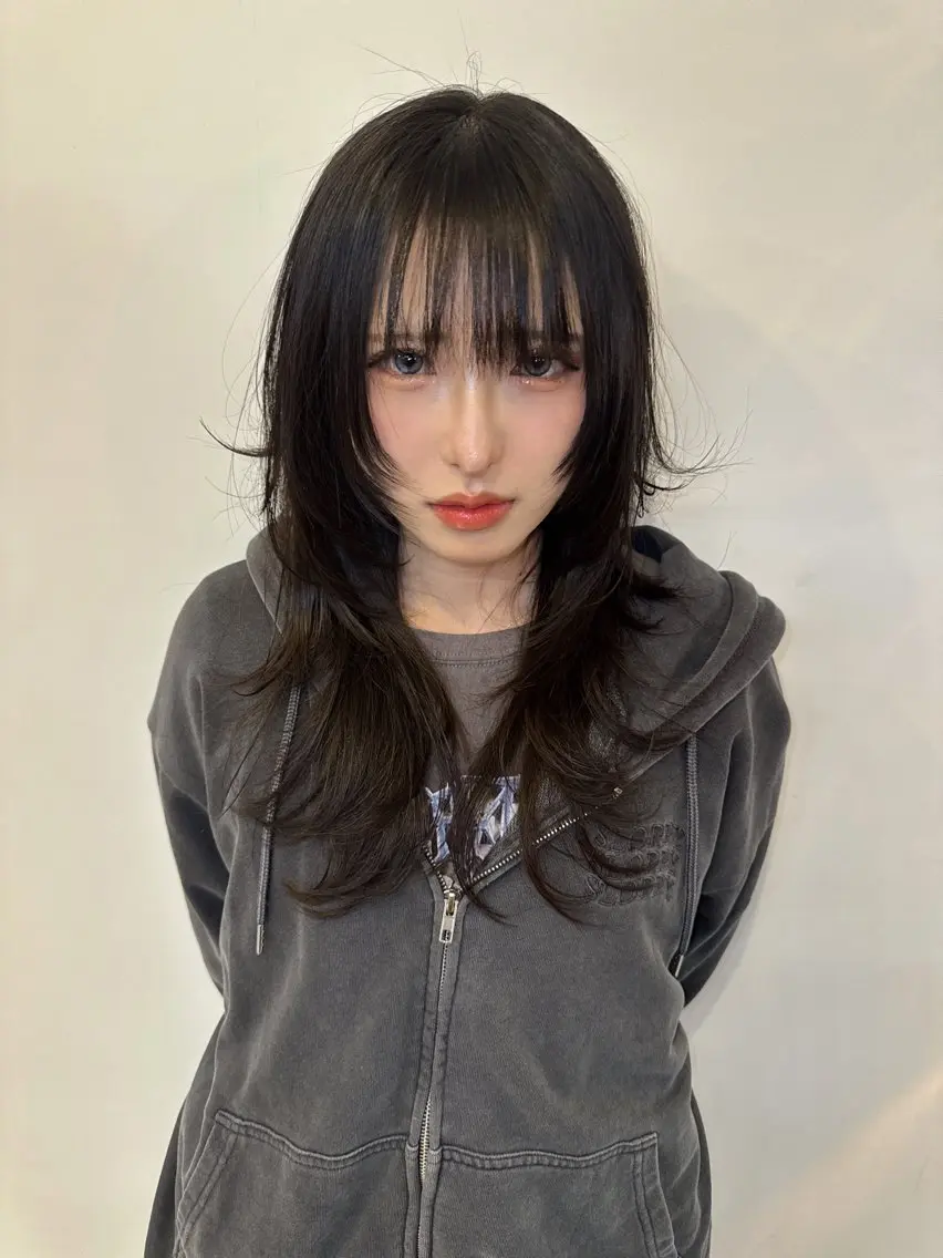 ロング カット トリートメント 【ロングウルフカット 姫カット】伊藤裕哉のヘアスタイル