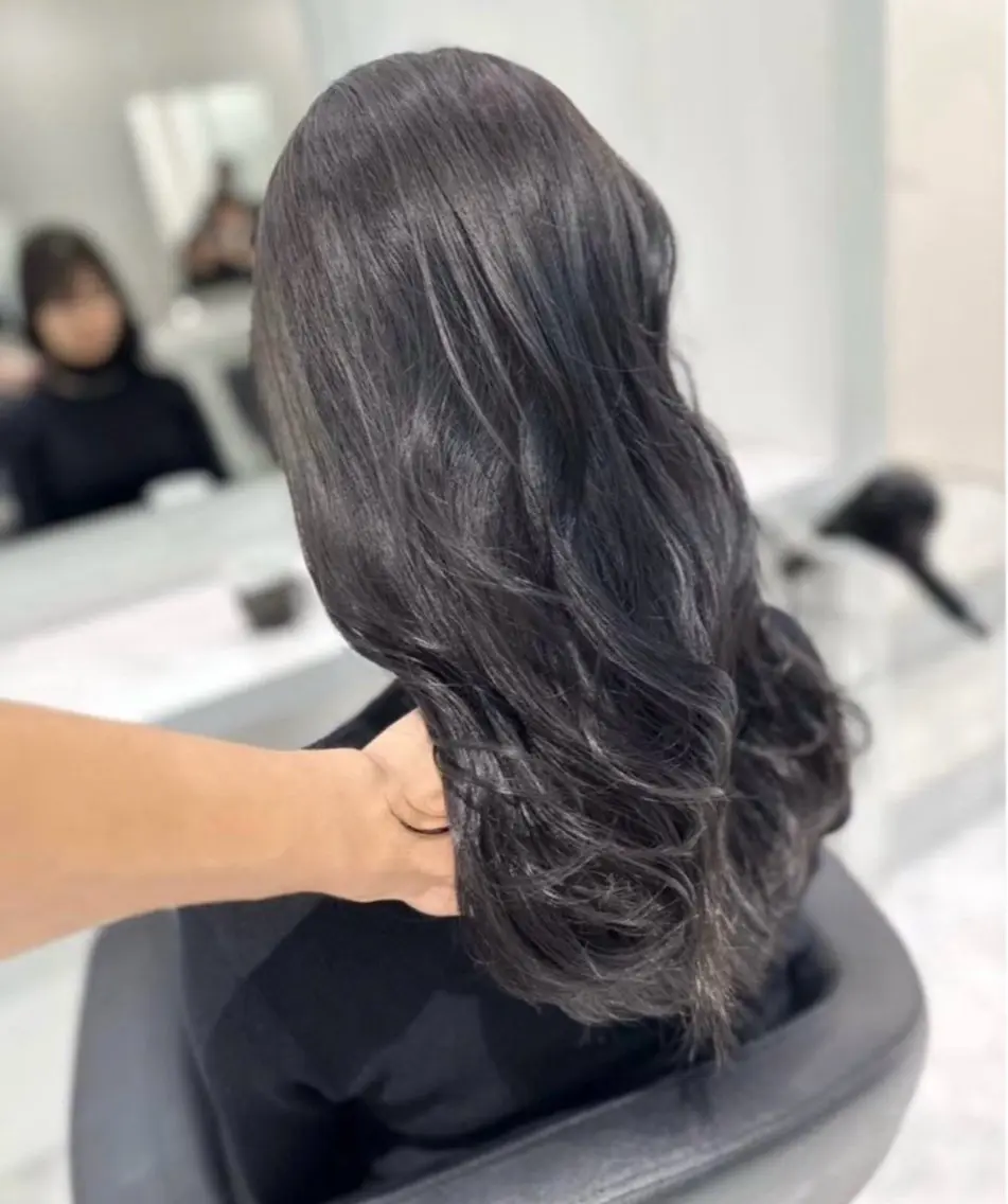 ロング ヘアカラー miku/ラベンダー 透明感カラー🪻❤︎のヘアスタイル