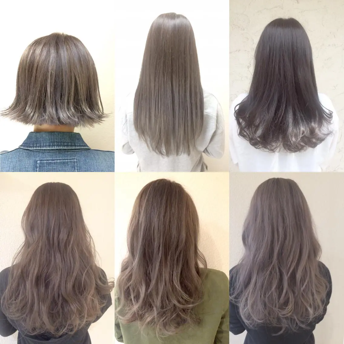 カラー 龍 門のヘアスタイル