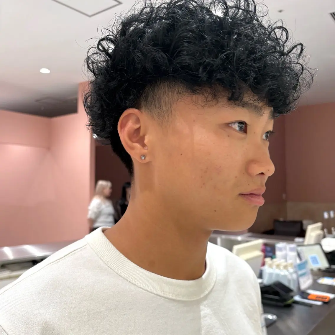 ショート カラー メンズ ヘアカラー トリートメント 🍒艶カラー🍒韓 国ヘア🍒momoのヘアスタイル