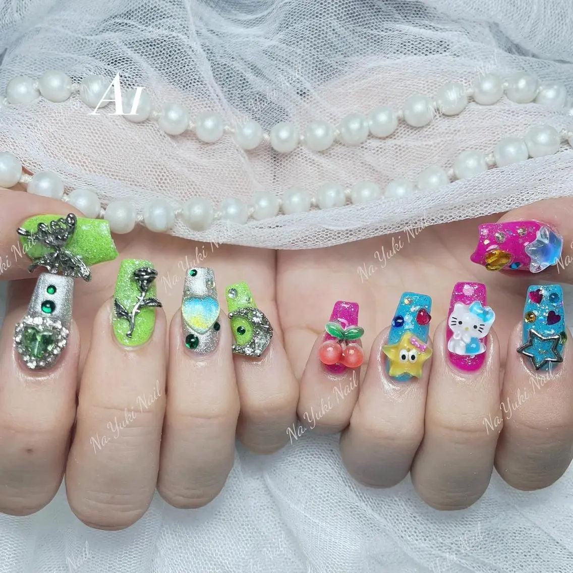ネイル ハンドネイル ハンドケア YUKI 💗 渋谷店のネイルデザイン