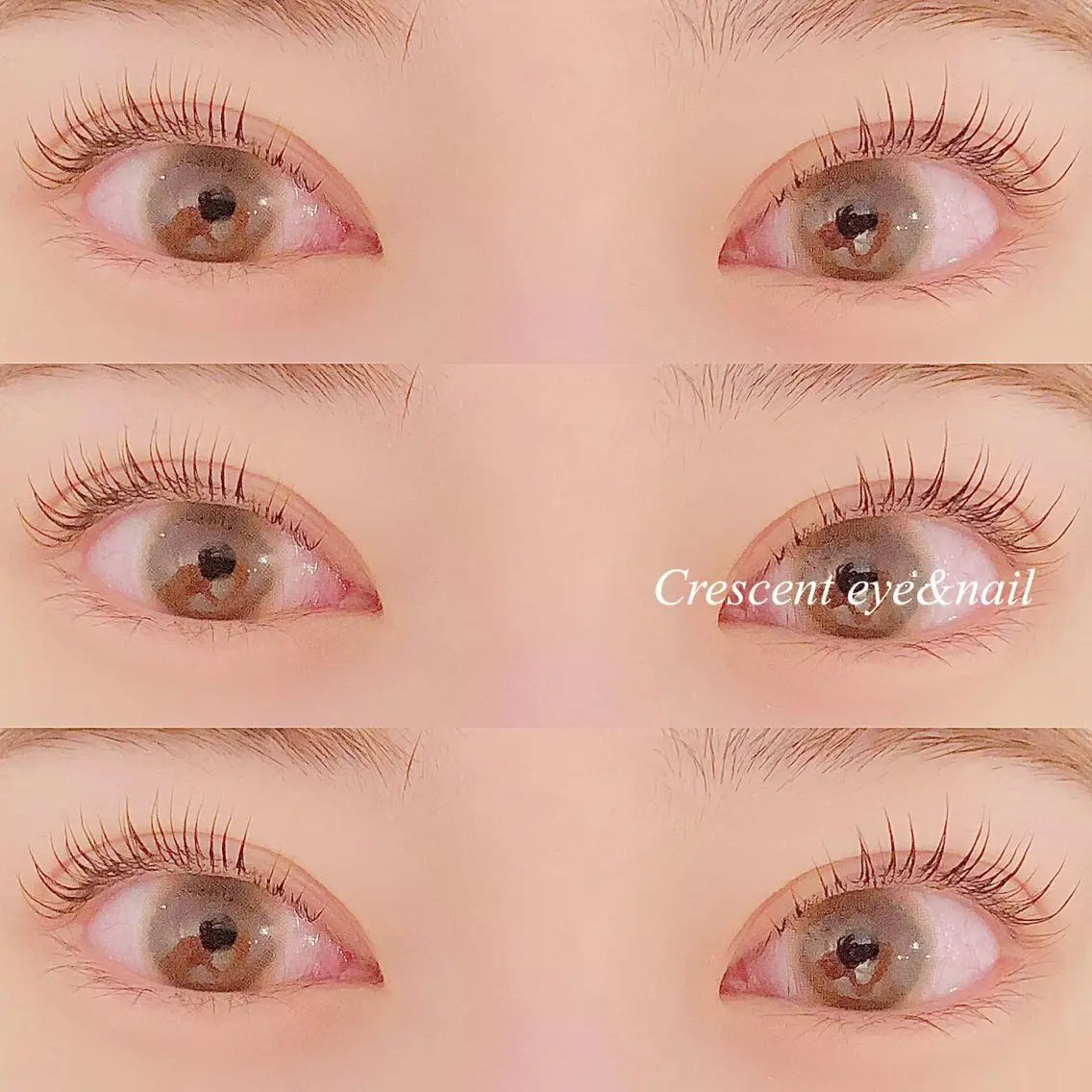 マツエク・マツパ パリジェンヌラッシュリフト Crescent Eye 福岡店のマツエク・マツパデザイン