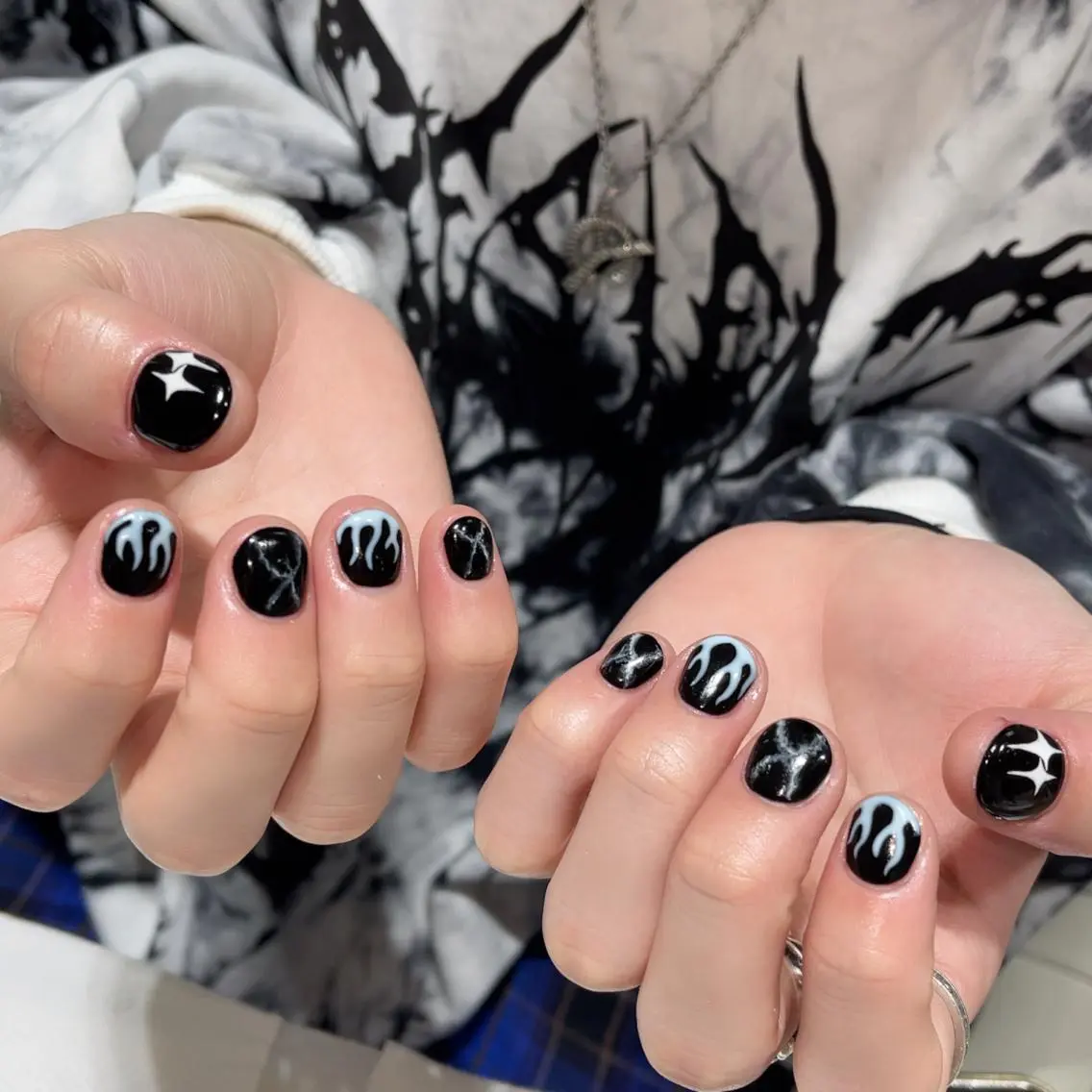 ネイル メンズネイル ハンドネイル Queens ciciのネイルデザイン