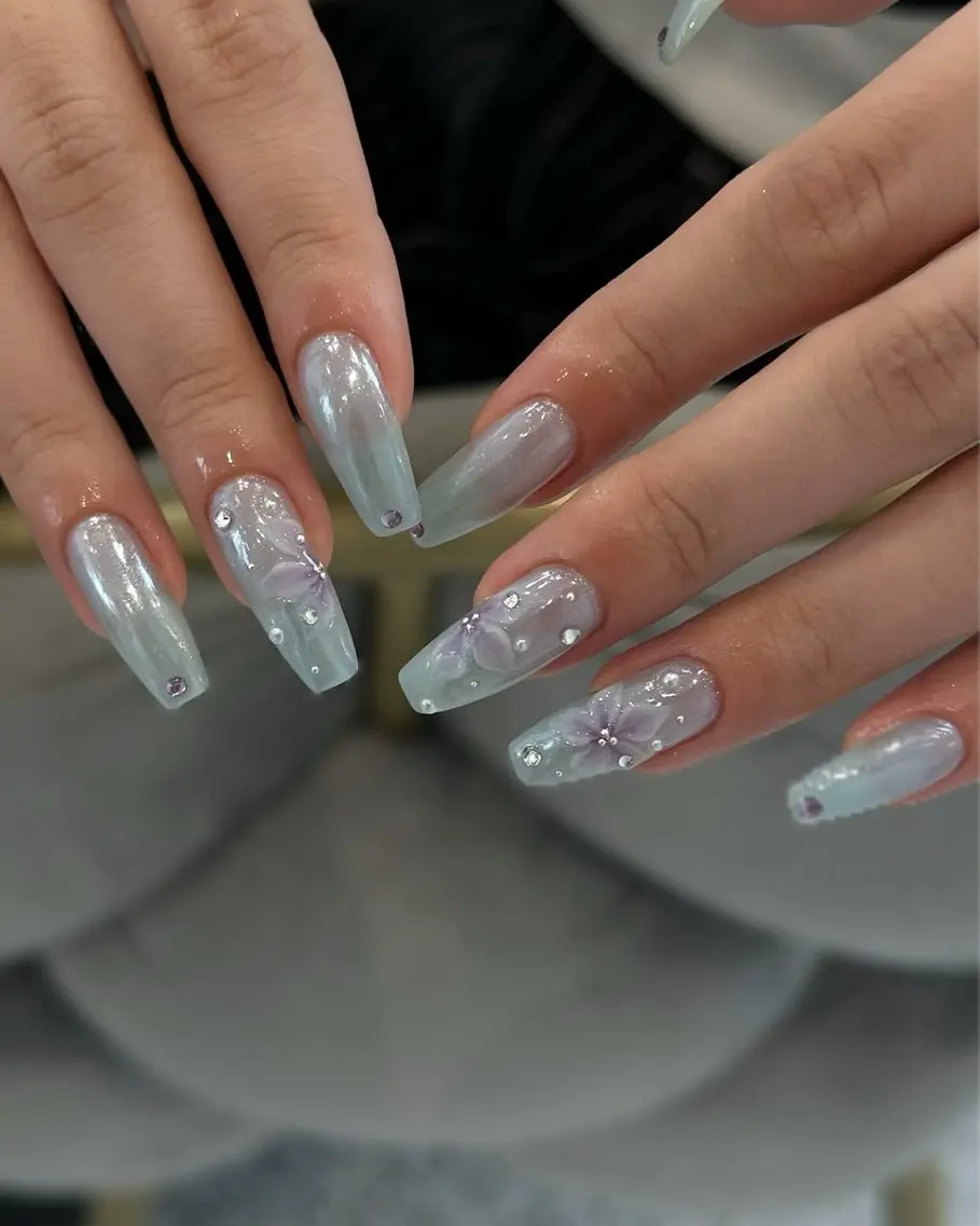 ネイル 韓国ネイル マグネットネイル 持ち込み ハンドネイル Mimi Nail_Royalのネイルデザイン