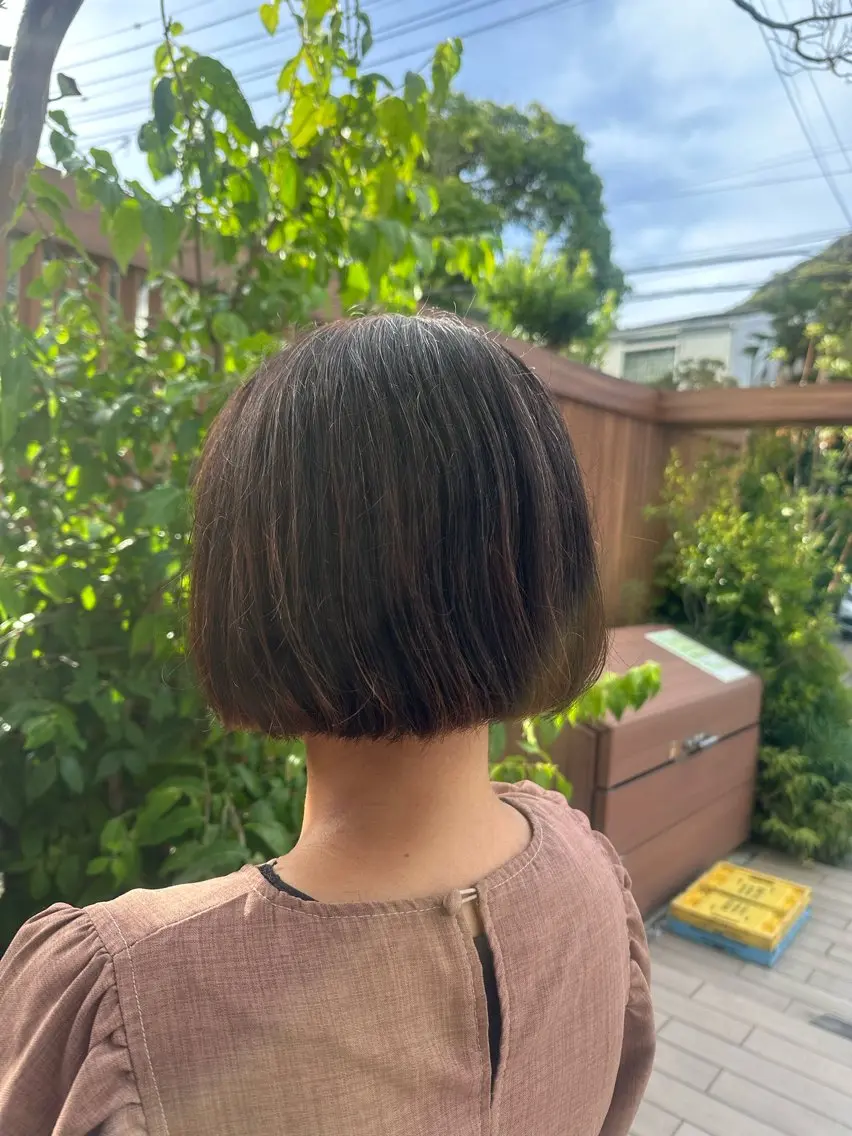 ショート 藤本豪海 モニターモデル募集のヘアスタイル