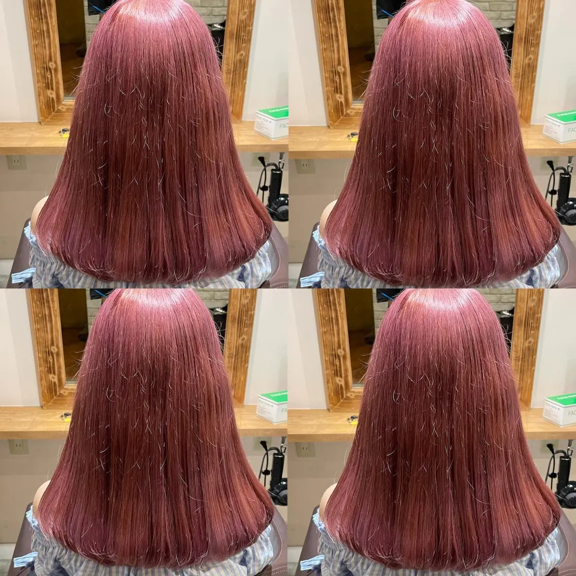 ミディアム カラー Minami. 🩵 再現性特化ヘアのヘアスタイル