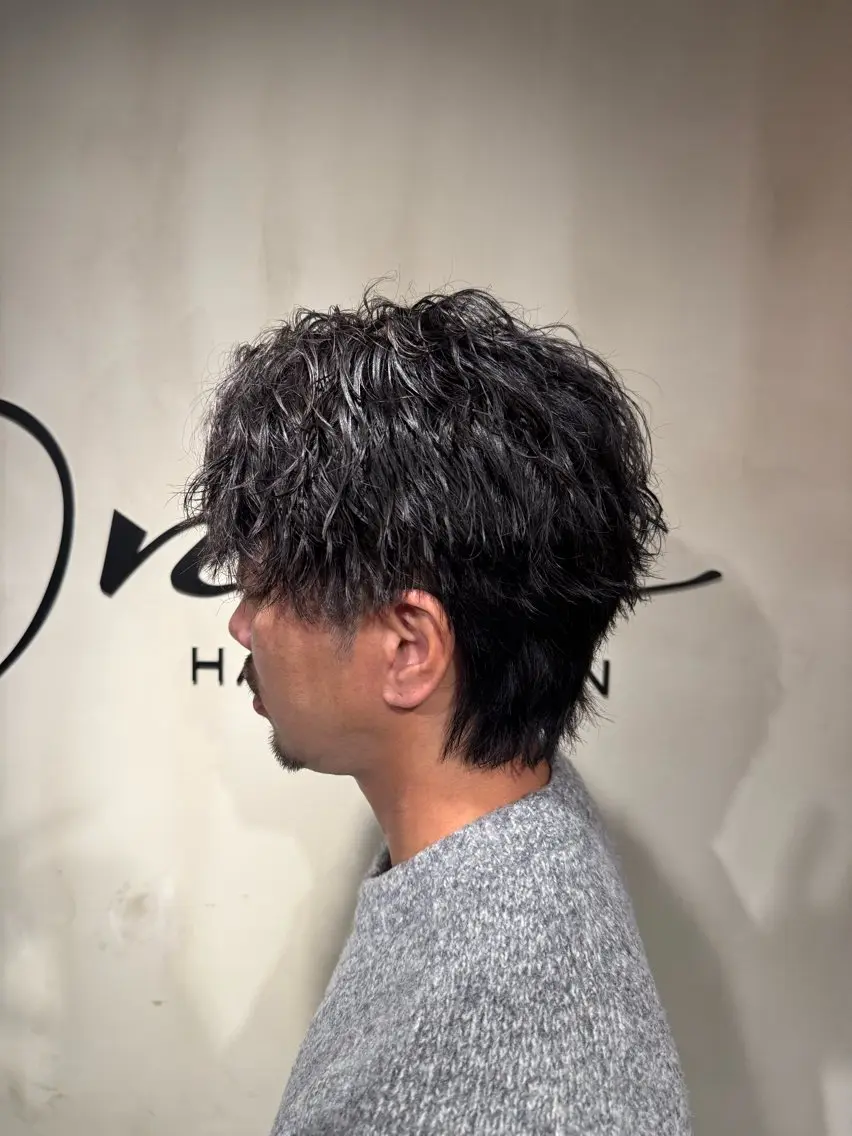 ショート パーマ ツイストスパイラルパーマ スパイラルパーマ 艶感/レイヤーカット 🌐Taketoのヘアスタイル