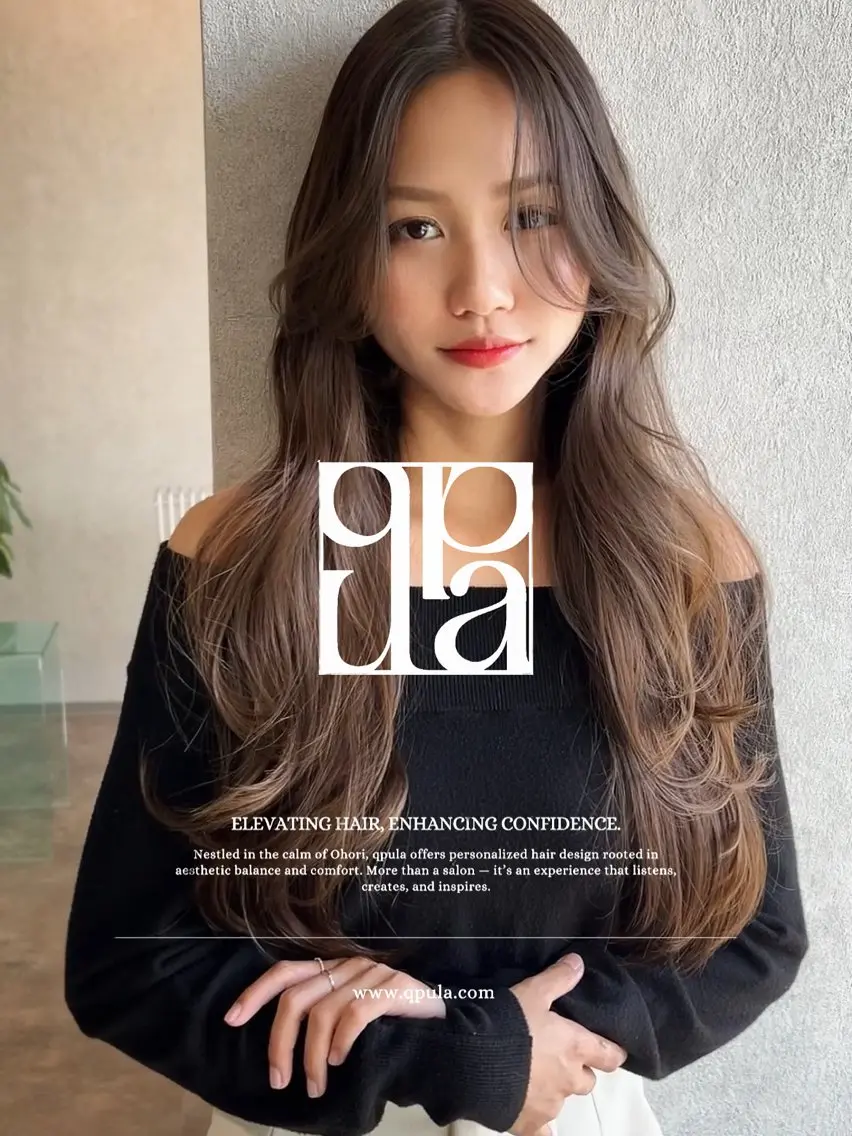 ロング カラー ベージュカラー ブリーチ ブリーチなしカラー 城 慎太郎のヘアスタイル