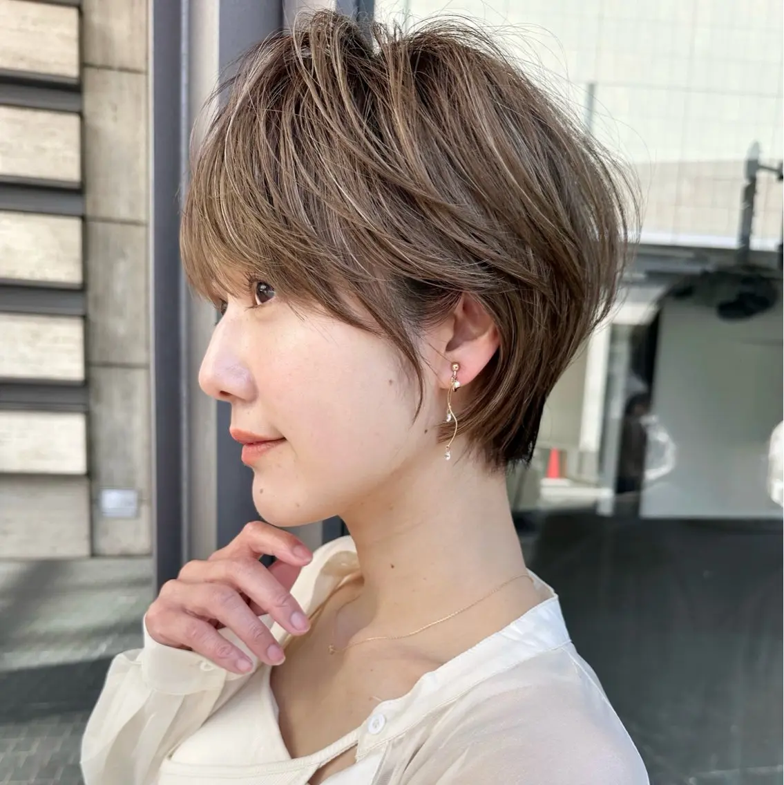 ショート くびれヘア ショートヘア カット ヘアカラー 雨宮 美月/ショート特化のヘアスタイル