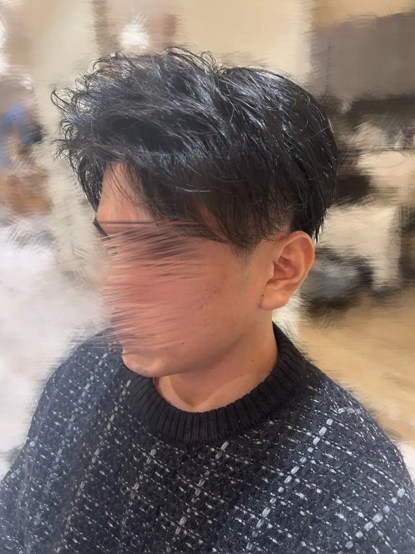メンズ ツーブロック 勝沼 佑季のヘアスタイル