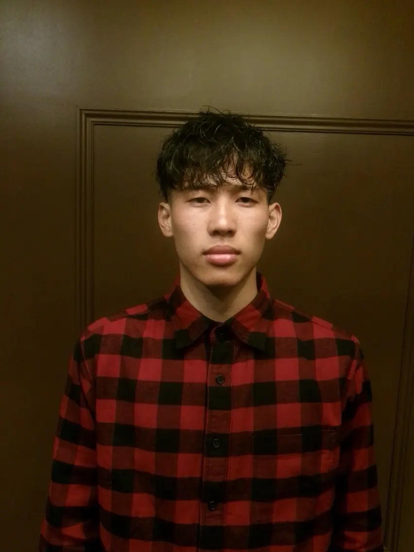 メンズ メンズパーマ 窪田 力也のヘアスタイル