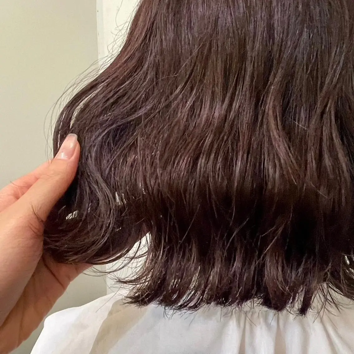 ショート カラー ブラウンカラー カシス 前野 早紀のヘアスタイル