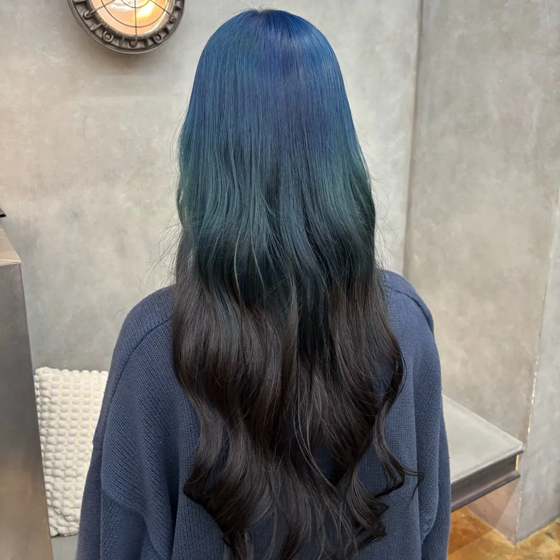 ロング カラー デザインカラー ヘアカラー BELO OSAKA マオのヘアスタイル
