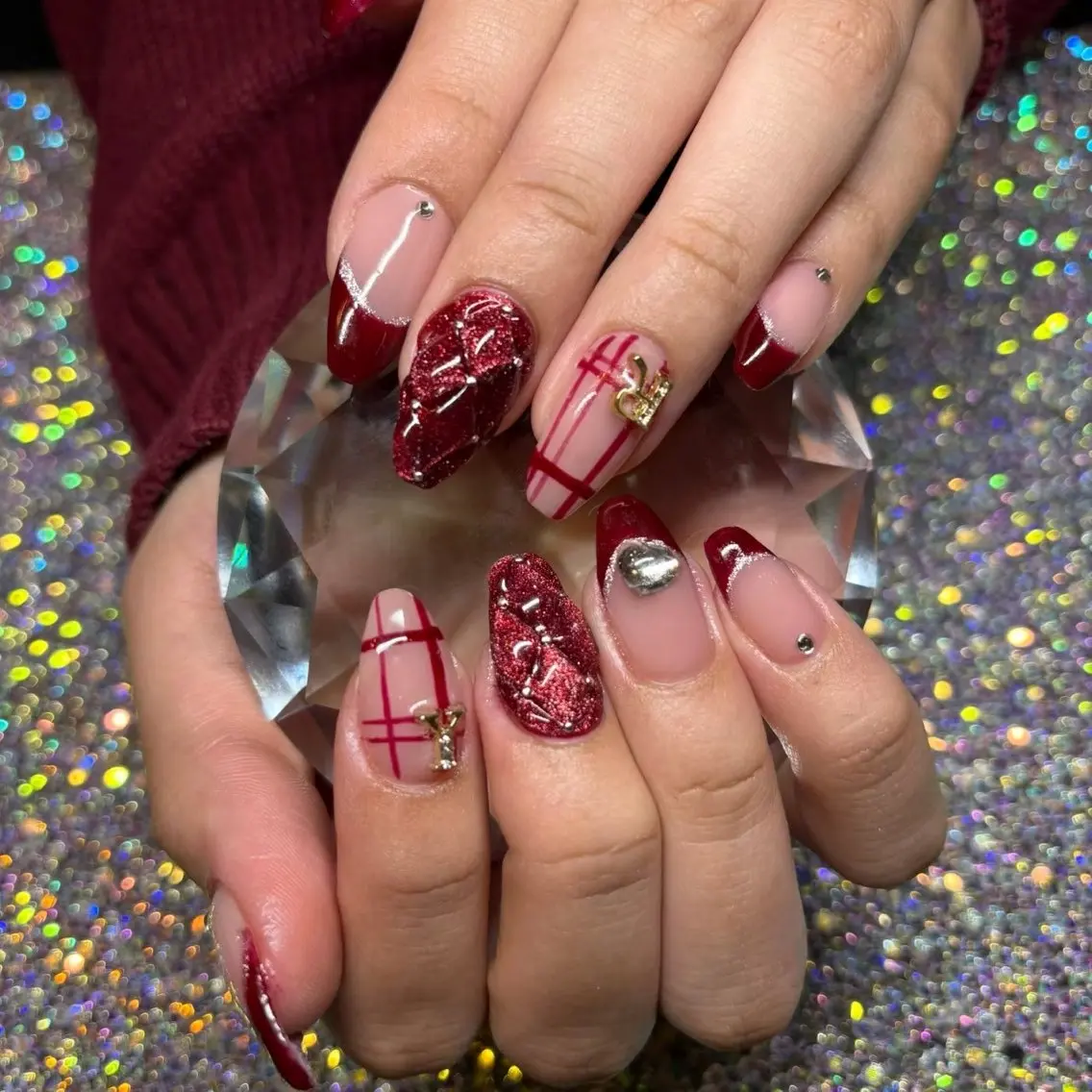 ネイル ハンドネイル 🎀Luana nail🧸♡⸝*のネイルデザイン