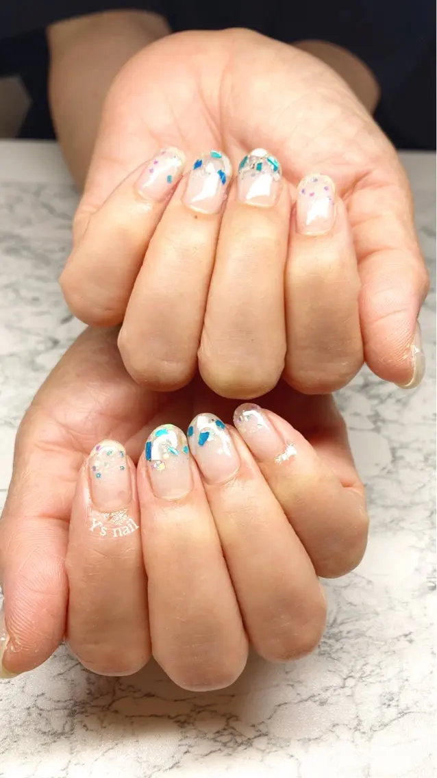 ネイル 手書きが得意🖌️ Y’s  nailのネイルデザイン