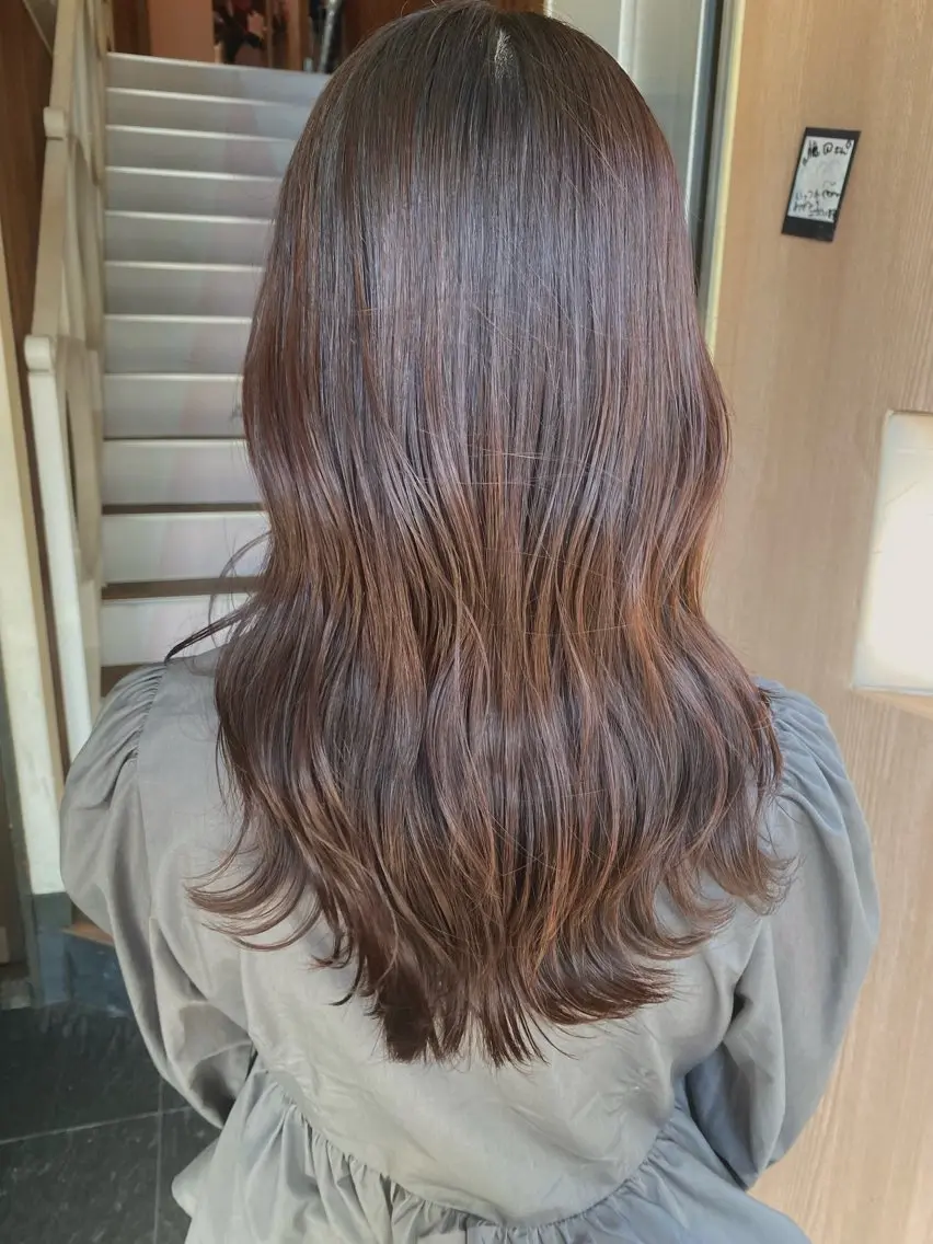 ミディアム カラー ヘアアレンジ 村上 ゆういのヘアスタイル