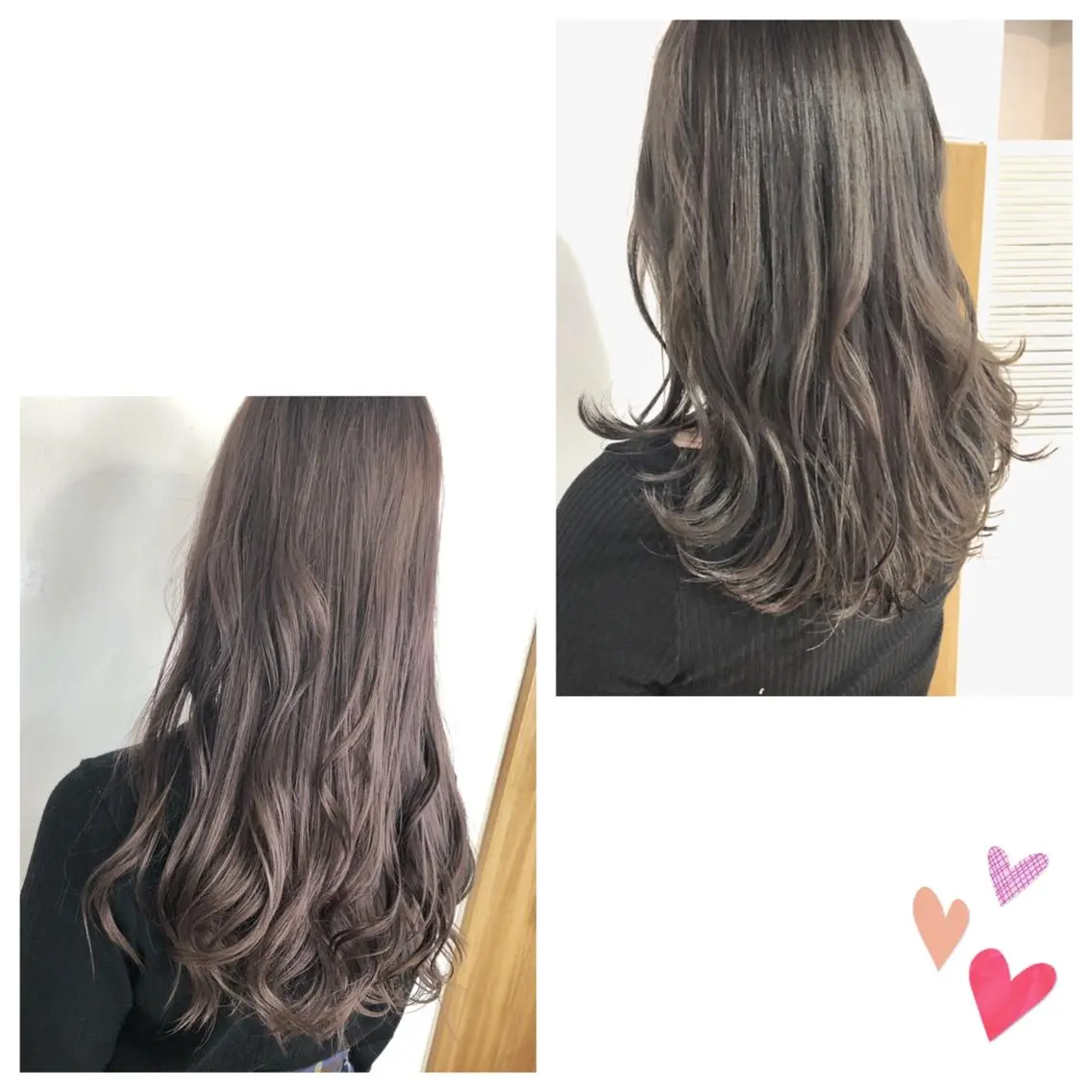 セミロング ヘアカラー トリートメント 伊藤かな 🫧 髪質改善/ヘッドスパのヘアスタイル