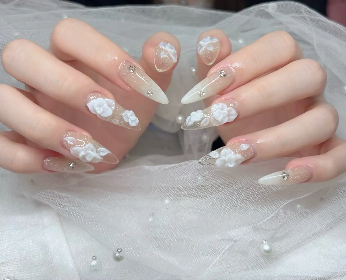 ネイル 🎀PG🩵 ネイルサロンのネイルデザイン