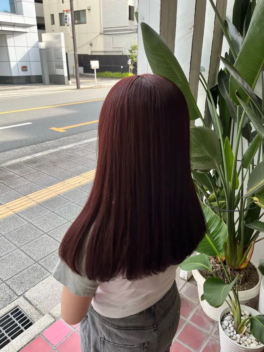 ロング カラー インナーカラー ヘアカラー トリートメント ヘッドスパ 🫧ハイトーン/ ブリーチ🫧白石航汰のヘアスタイル