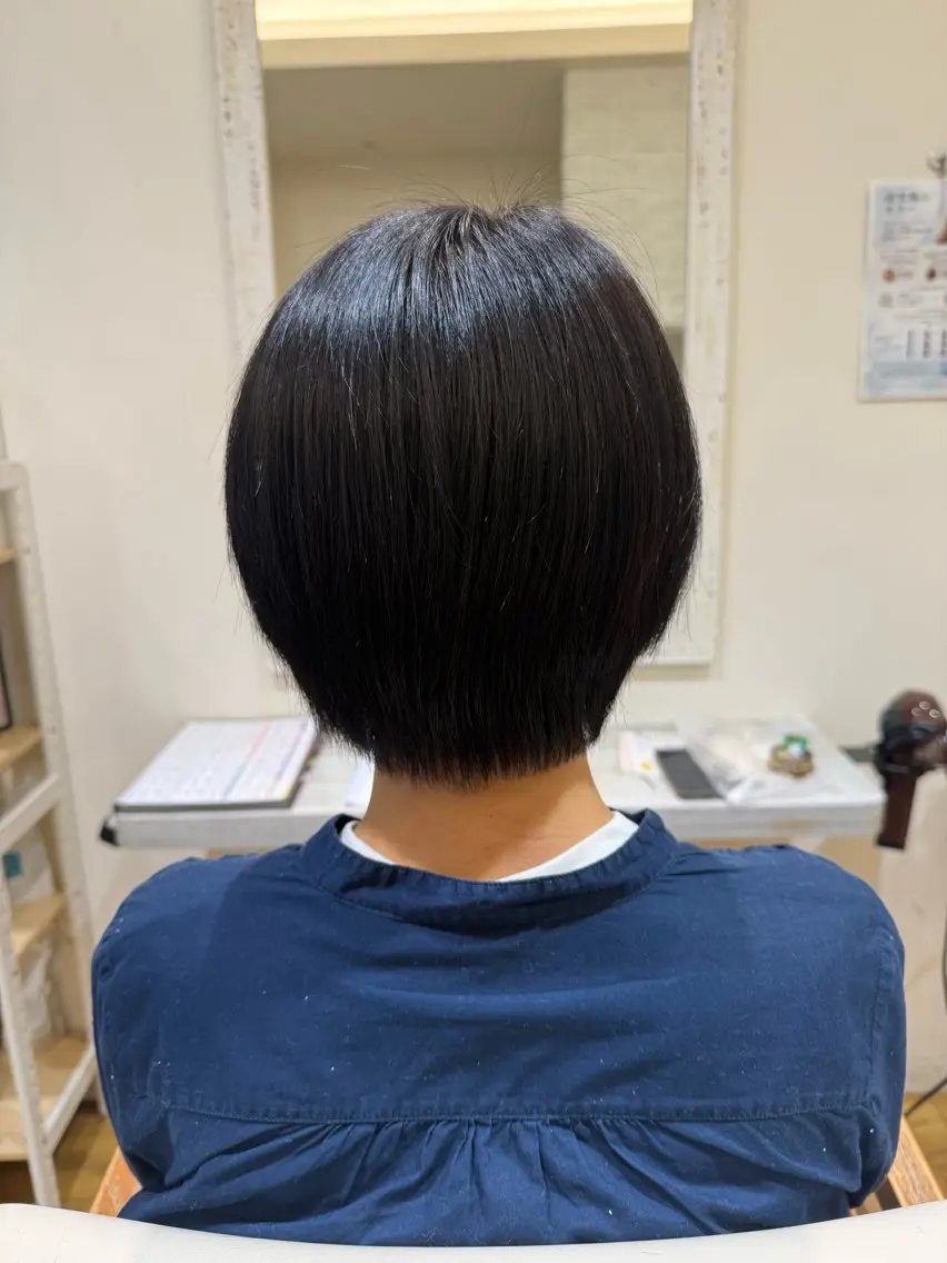 ショート 丸みショート ショートヘア 艶髪 /レイヤー /川崎/Sayaのヘアスタイル