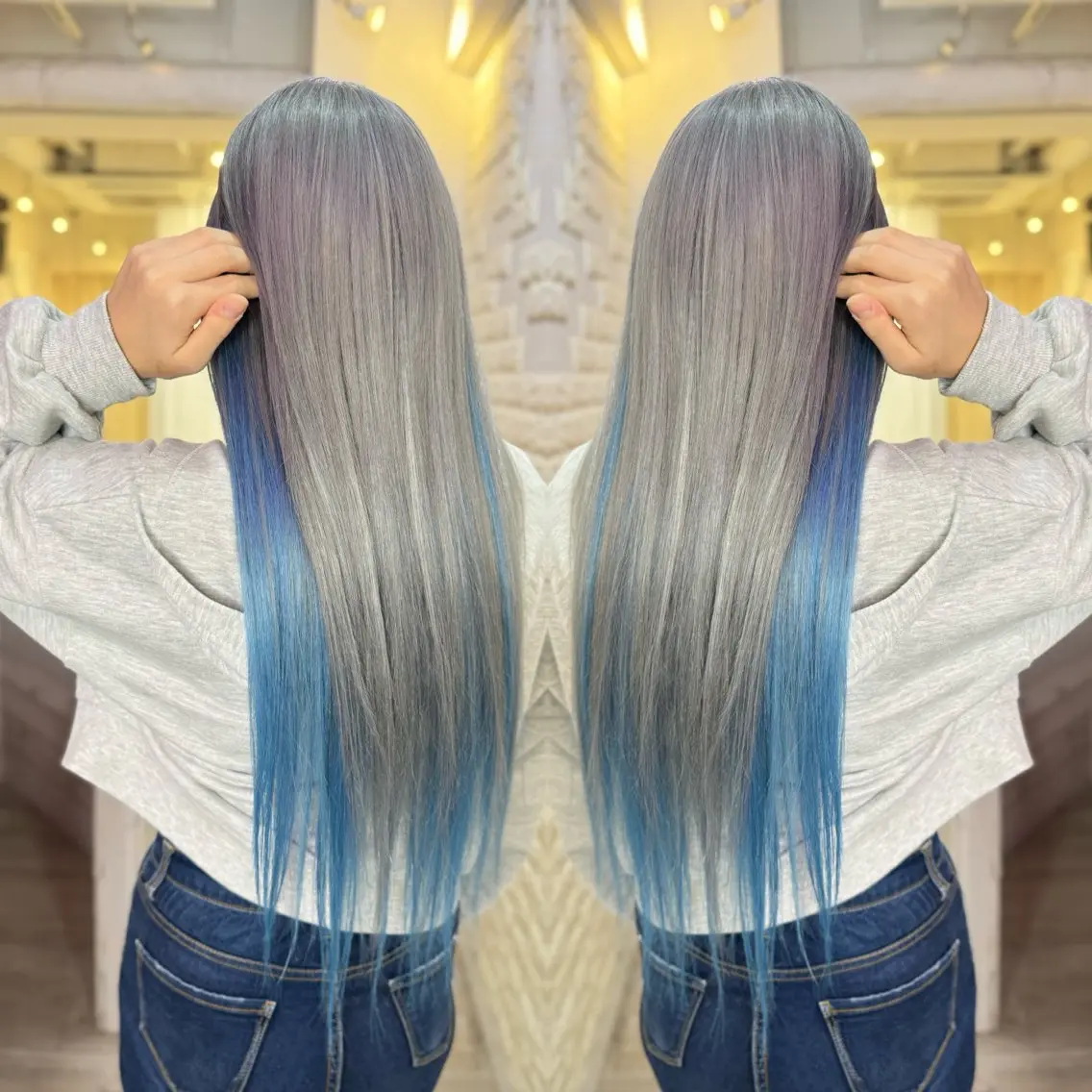 ロング シールエクステ 🦋錦糸町YUKAのヘアスタイル