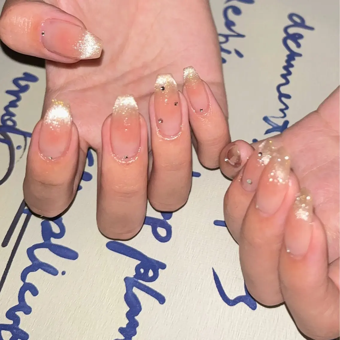 ネイル 持ち込み ハンドネイル Nailsalon BLOOM🌷 山崎のネイルデザイン