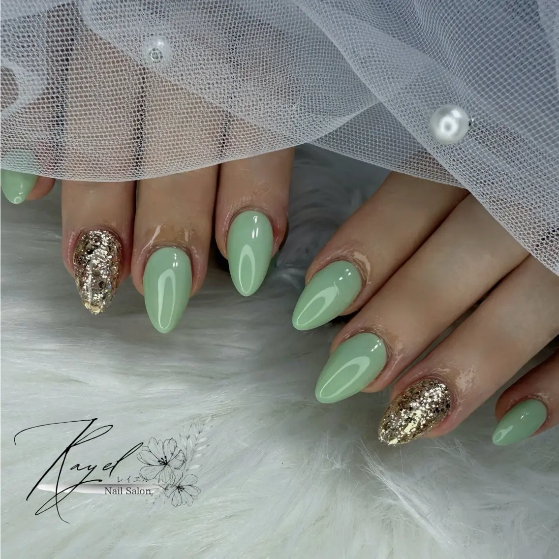 ネイル クリアネイル ジェルネイル スカルプネイル Nail Salon Rayelのネイルデザイン