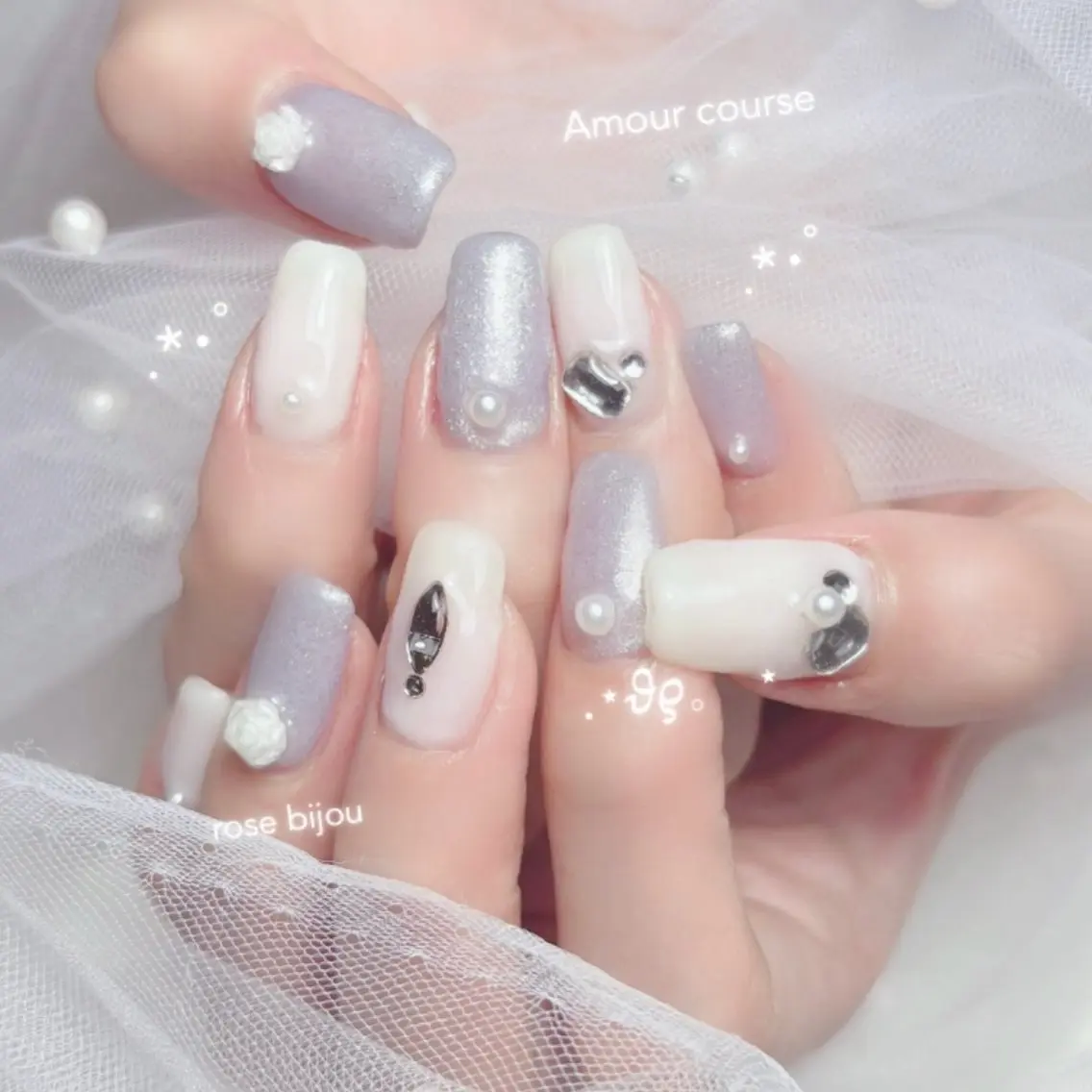 ネイル ハンドネイル Amour 🎀のネイルデザイン