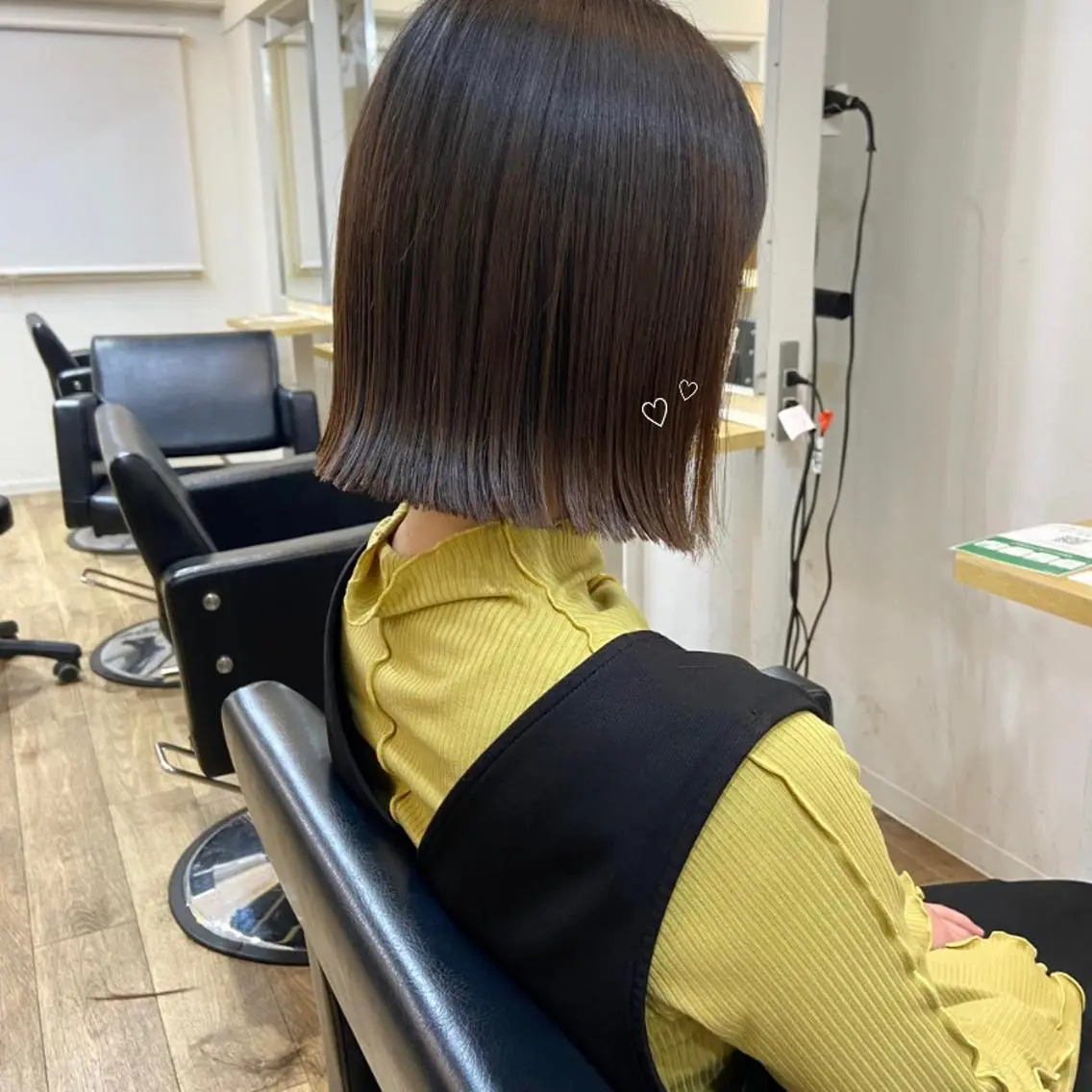 ショート ボブ ハイライト 髪質改善 ショートヘア mai 🎀 / 梅田美容室のヘアスタイル