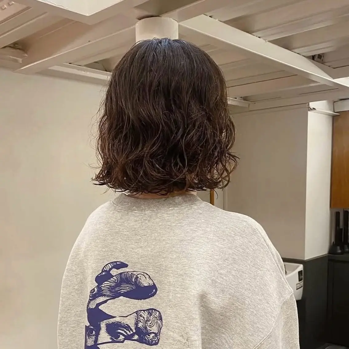 🧿カット＋くるくるパーマ🧬【ショートヘア】くるくる強めにパーマをかけたい方💖💕💕💕➕ treatmentの写真