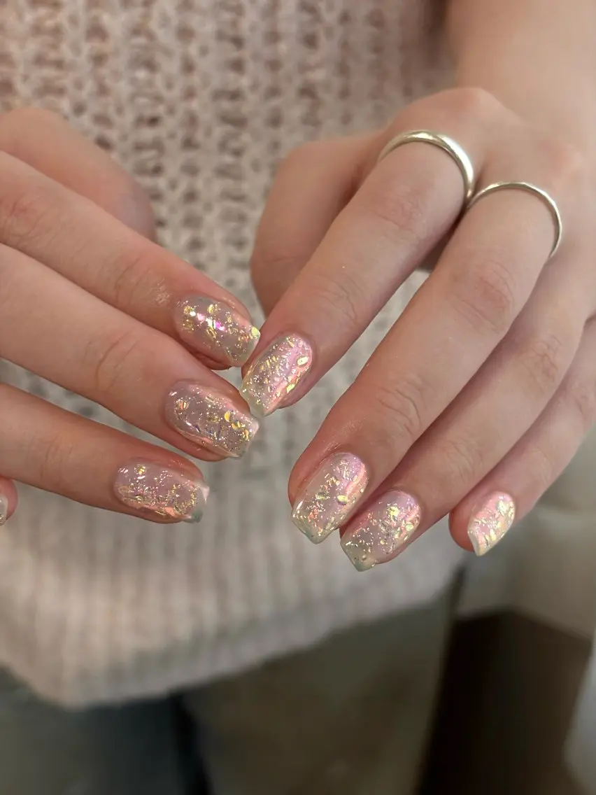 ネイル ラメ(グリッター) rena nailのネイルデザイン