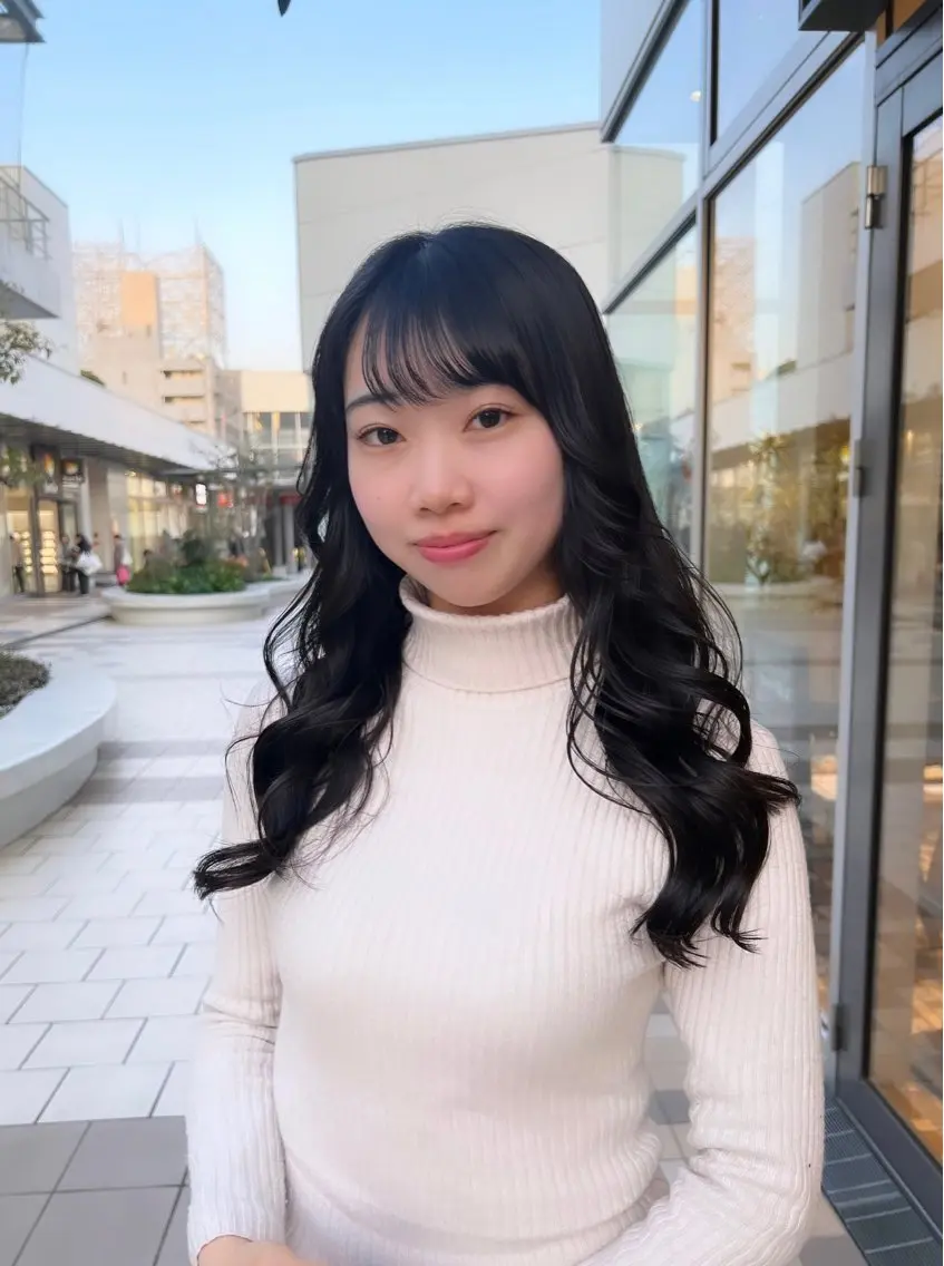 ロング レイヤーカット カット 🫧Ai/ ロロネー森ノ宮💖のヘアスタイル