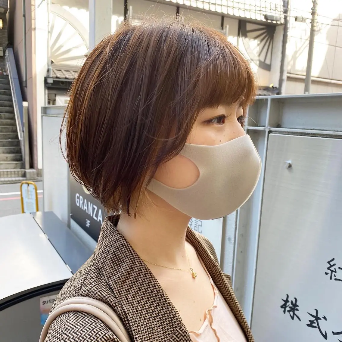 ショート 藤田 遼のヘアスタイル