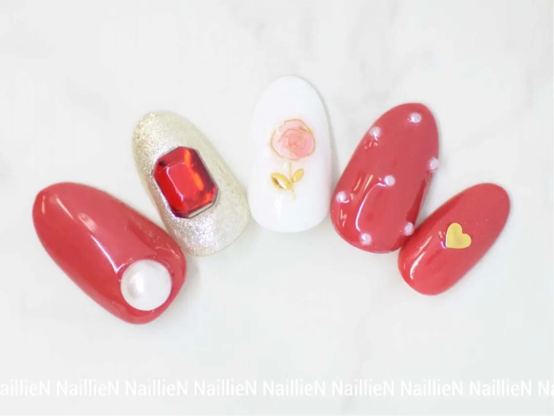 ネイル アートネイル チークネイル Nail lieNのネイルデザイン