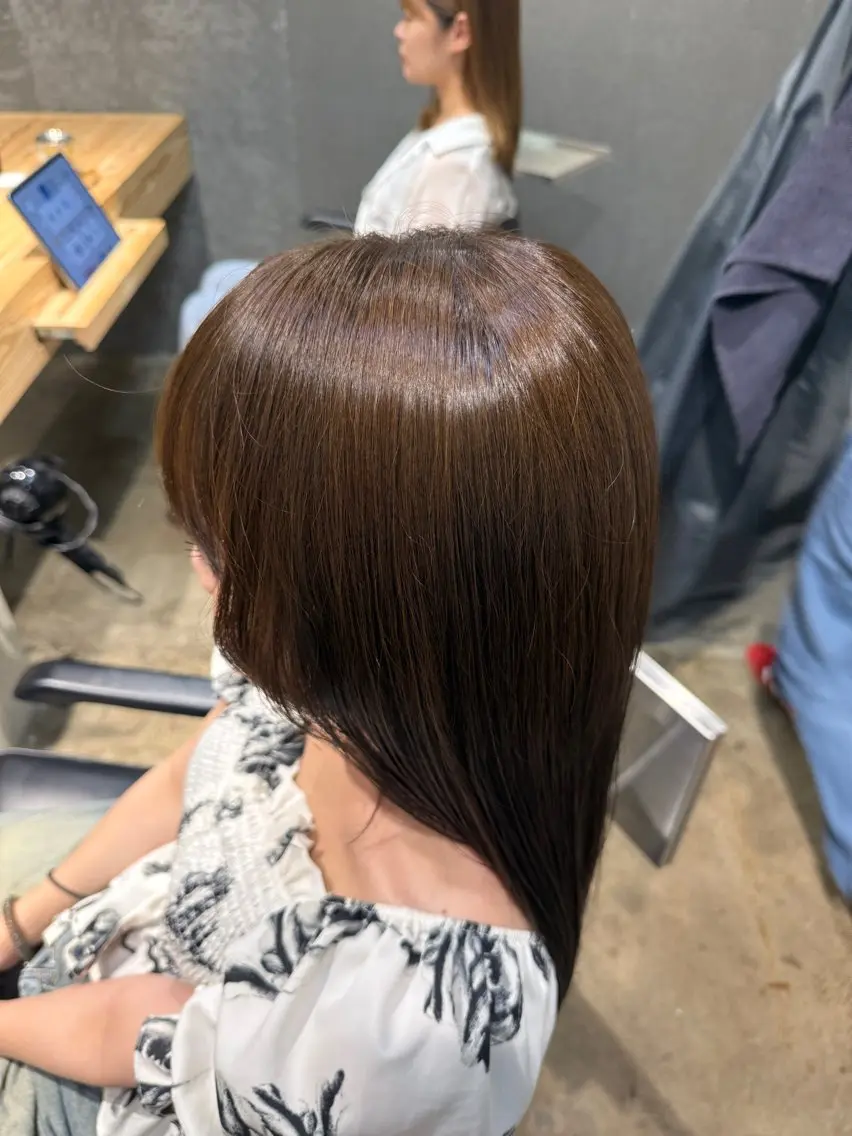 カラー 西村 颯世のヘアスタイル
