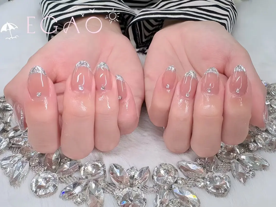 ネイル アートネイル フットネイル フレンチネイル ジェルネイル グラデーション ハンドネイル EGAO NAIL 錦糸町店のネイルデザイン