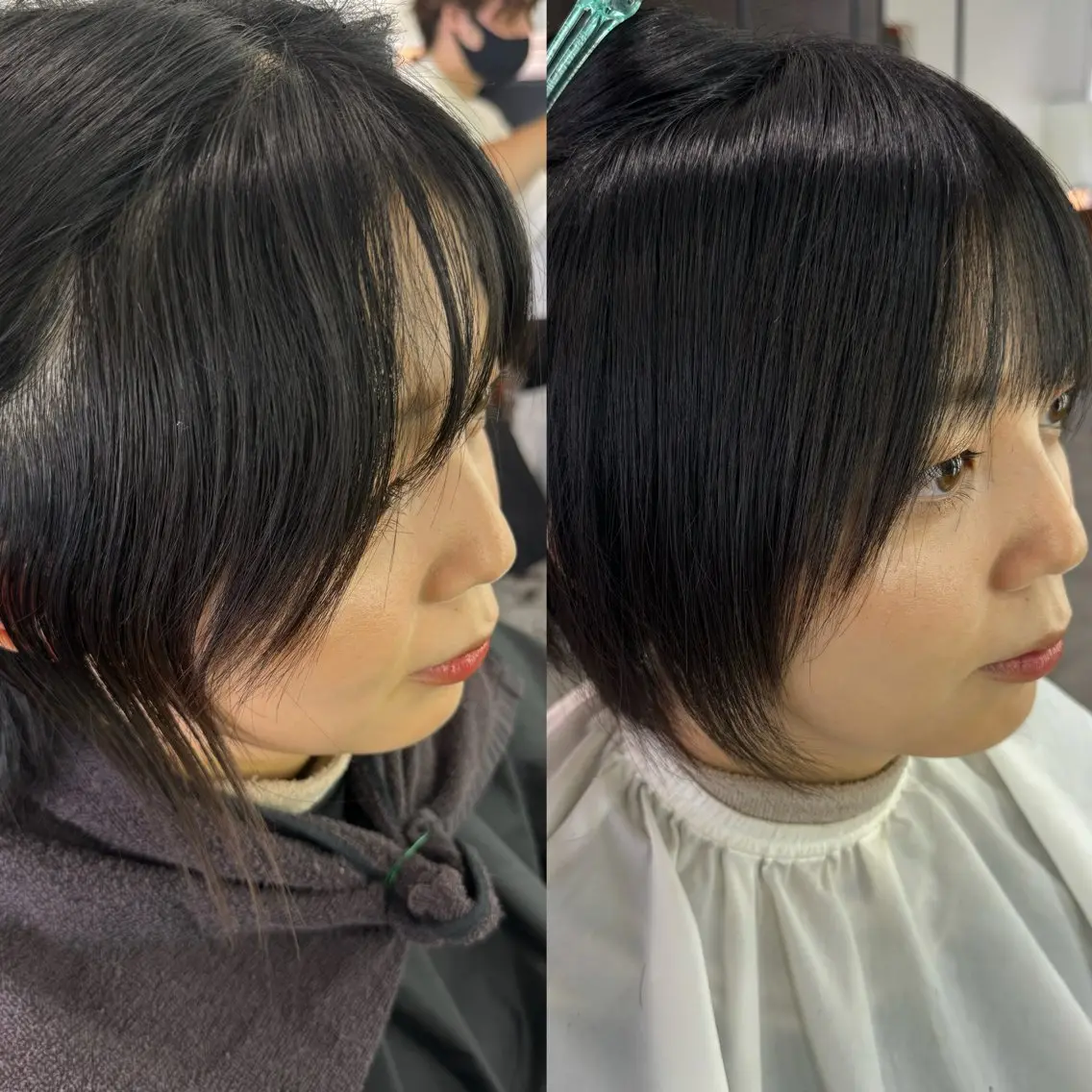 💫5月限定💫女性の方限定💫 カット➕前髪、顔周り縮毛矯正💫ショートカットモデル限定💫の写真