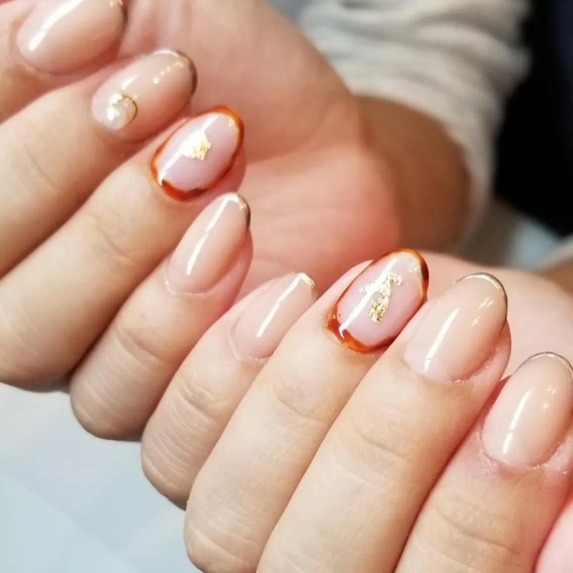 ネイル べっ甲ネイル NailSalon N.中目黒のネイルデザイン
