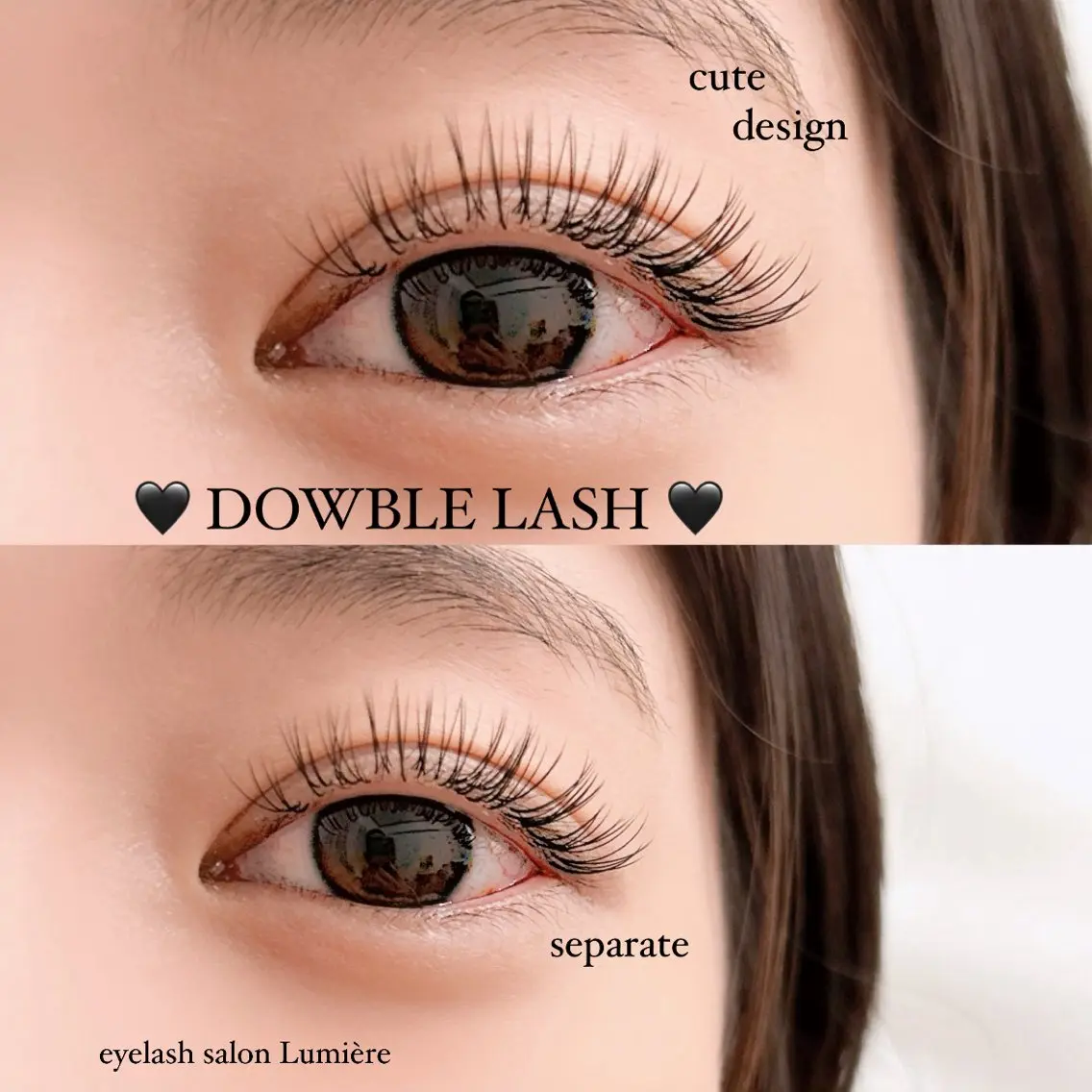 マツエク・マツパ マツエク eyelash Lumièreのマツエク・マツパデザイン