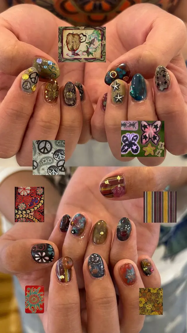 ネイル ハンドネイル mira☼ 𐦍 ☼ nailのネイルデザイン