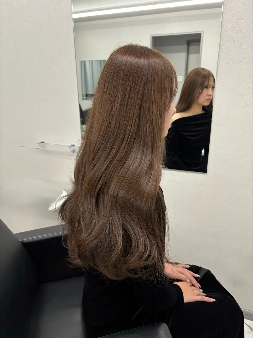 ロング mitty aikaのヘアスタイル