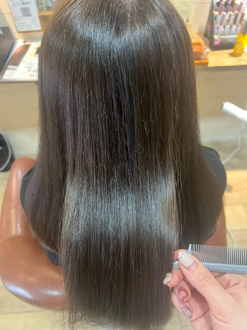 セミロング カラー カット ヘアカラー トリートメント 🐾 かとう 🐾のヘアスタイル
