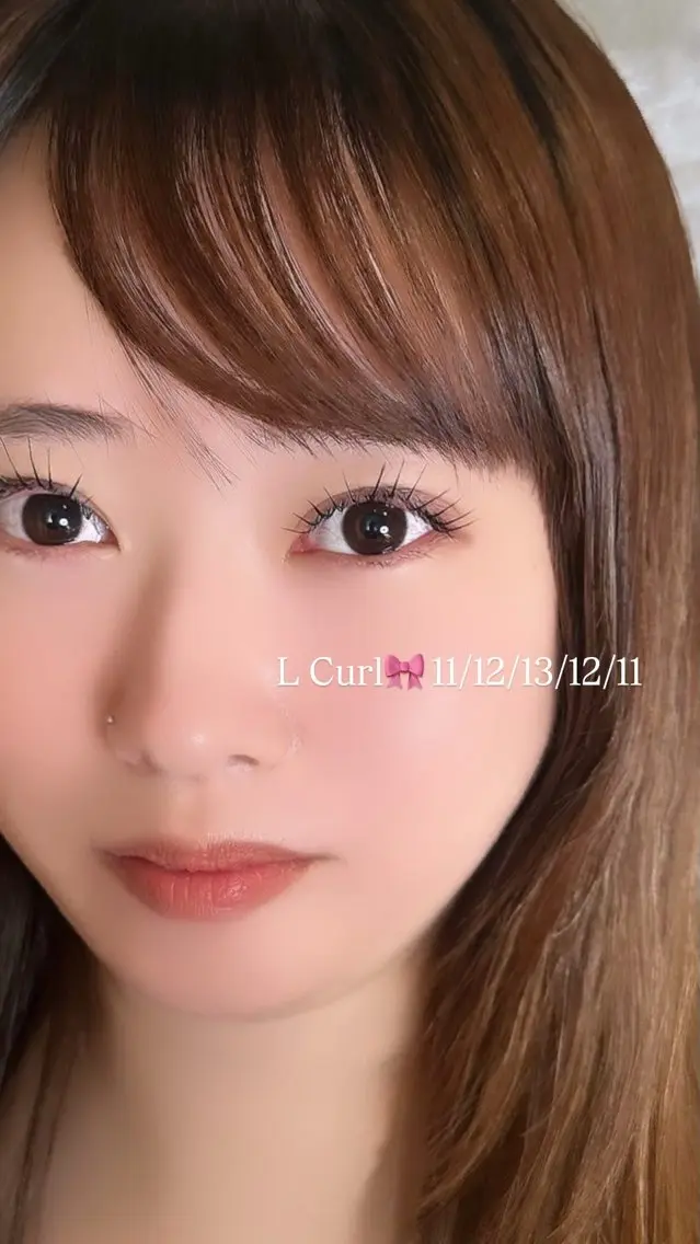マツエク・マツパ Dカール Lカール 【束感まつ毛】 Miyuの眉毛・アイブロウイメージ